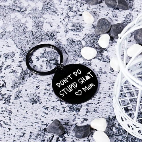 AMBREGRISSUN Teen Boys Girls Gifts - Funny Gag Gifts Keychain for Teenage Boys Girls Christmas Stocking Stuffers for Teens