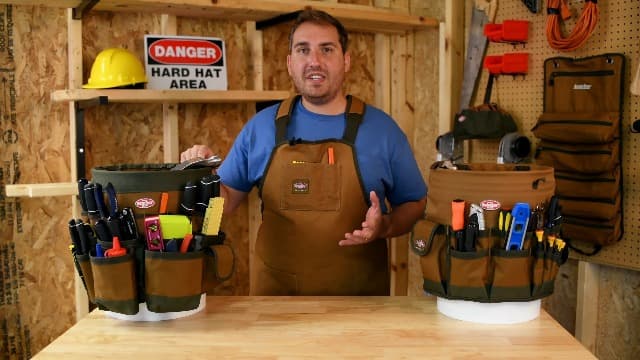 Bucket Boss The Bucketeer Bucket Tool Organizer in Brown, 10030