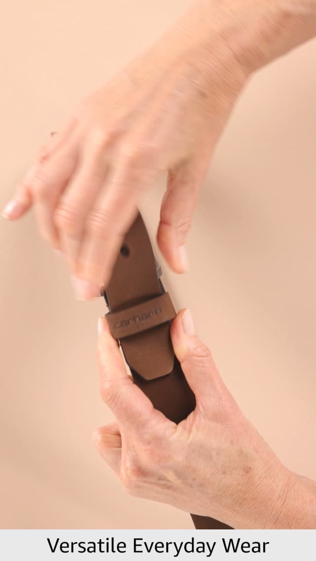 Carhartt Women's Casual Rugged Belts, Available in Multiple Styles, Colors & Sizes