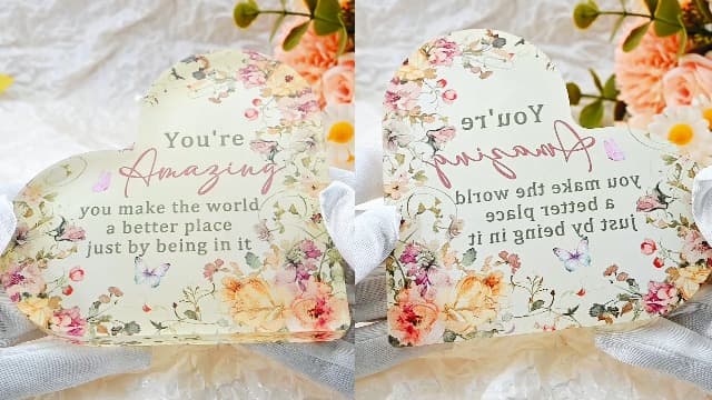 Uplifting Motivational Gift for Womens Inspirational Desk Decor Birthday Easter Mother's Day Proud of You Gifts for Women Encouragement You Are Amazing Gifts for Women B0FR8QV18Z