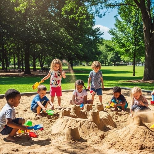 40 lbs Bucket of All Purpose Sand Covers .5 cu ft Area Landscaping, Pathways, driveways, Drainage, patios, planters, Gardens, playgrounds, Sandbox, Courts, top Dressing