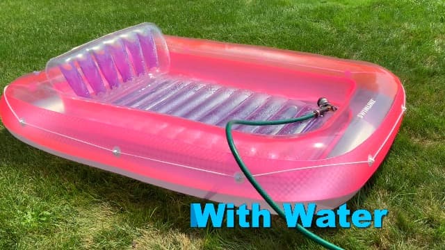 SWIMLINE Suntan Tub, Classic Inflatable Tanning Lounge Float with Adjustable Pillow, 71" Long - Outdoor Floating Lounger for Lake, River, Beach & Swimming Pool, Includes Rope Surround & Repair Patch