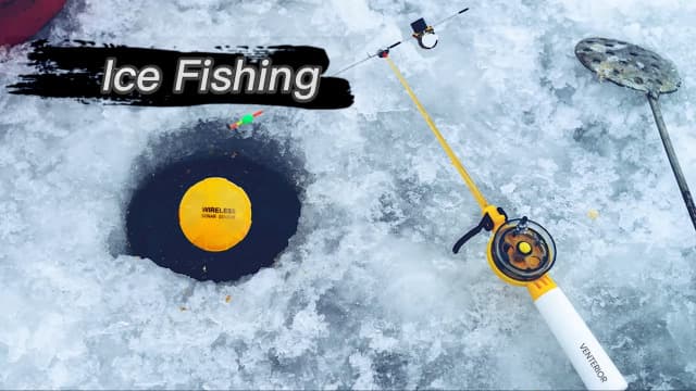 Venterior Portable Rechargeable Fish Finder Wireless Sonar Sensor Fishfinder Depth Locator with Fish Size, Bottom Contour, Color LCD Display