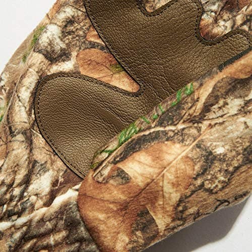 HOT SHOT Men’s Camo Cyclone Stormproof Pop-Top Mittens - Realtree Edge Outdoor Hunting Camouflage