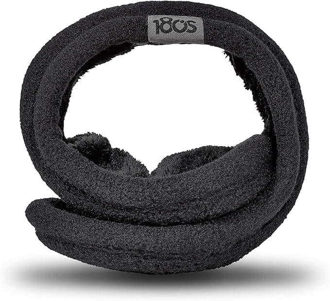 180s Women's Ear Warmer Adjustable Behind The Head Ultra Soft Faux fur Plush Fleece Ear Muff