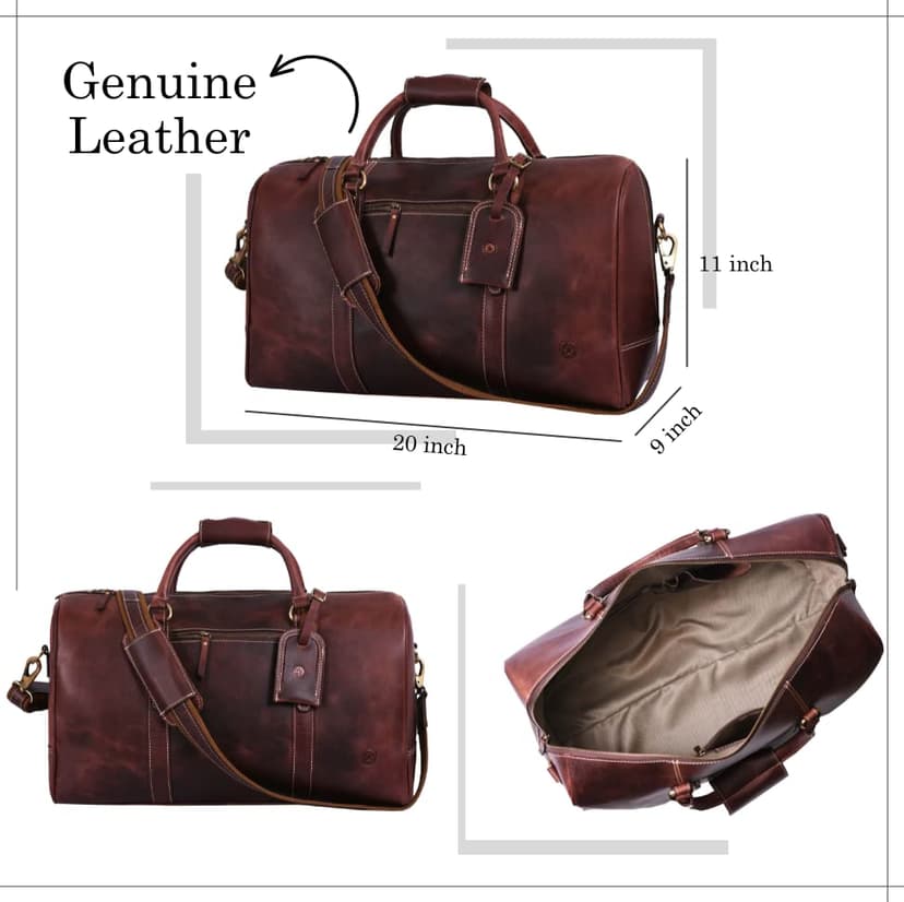 AARON LEATHER GOODS VENDIMIA ESTILO 