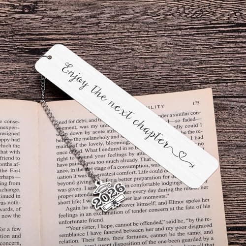 Class of 2026 Senior Bookmarks Gifts for Him Her Inspirational Grad Students Gifts for High Middle Medical Nurse School Graduation Gift for Him Her Dorm Room Essentials for Teens Back to School B0BKZQ814B