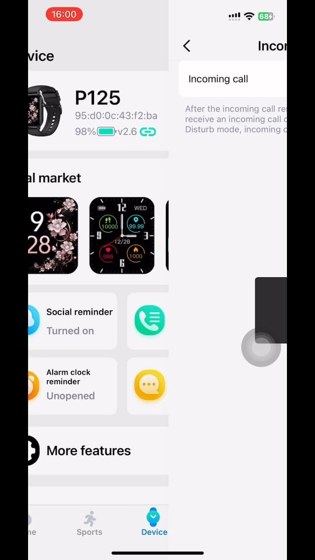 Smart Watch for Women Men,(Answer/Make Call) 1.83'' HD Fitness Activity Tracker Smartwatch for Android iPhone iOS Compatible,IP68 Waterproof Step Counter Watch with Sleep Monitor/120+ Sports Modes