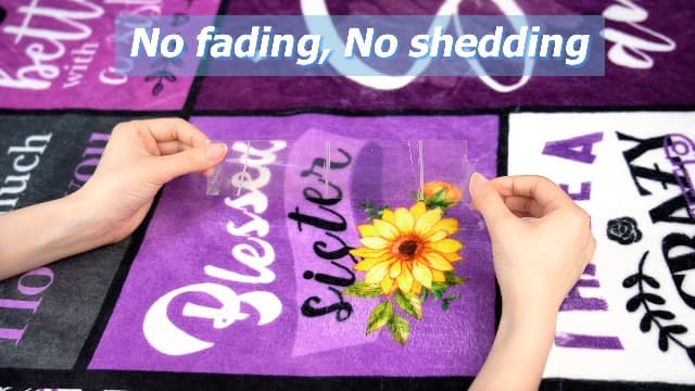 Sister Gifts Blanket, Happy Birthday Gifts for Sister, Unique Gift for My Dear Sis on Mothers Day Christmas - Soft Throw Blanket 60" x 50 (Purple)