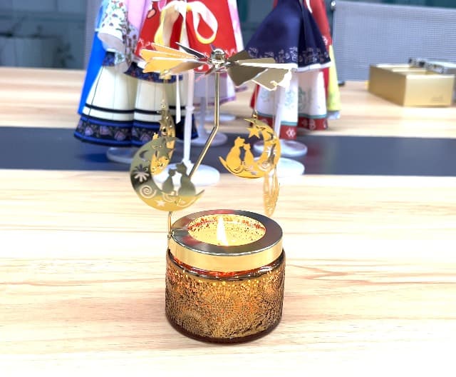 Christmas Candle Gifts for Women, Birthday Gifts for Mom Daughter Sister Wife, Unique Hummingbird Gift for Friend Women, Rotatable Scented Candles Gift for Christmas Anniversary Mothers Day