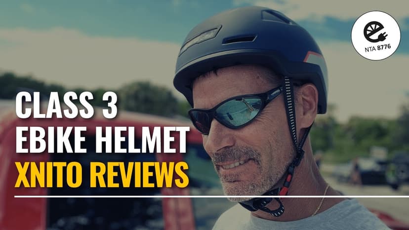 XNITO Bike Helmet with LED Lights - Urban Bicycle Helmet for Adults, Men & Women - CPSC & NTA-8776 Dual Certified - Class 3 E-Bikes, Scooters, Onewheel, Commuter, Mountain