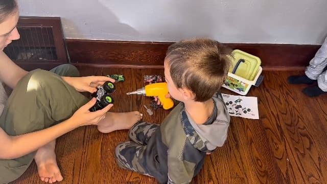 Take Apart Monster Truck Toys for Kids 3 4 5 6 7 8 Year Old Boys, STEM Educational Building Toys with Electric Drill & Storage Box Gift Birthday Christmas for Boys Girls Kids Toddlers B0FKT2MJ2W