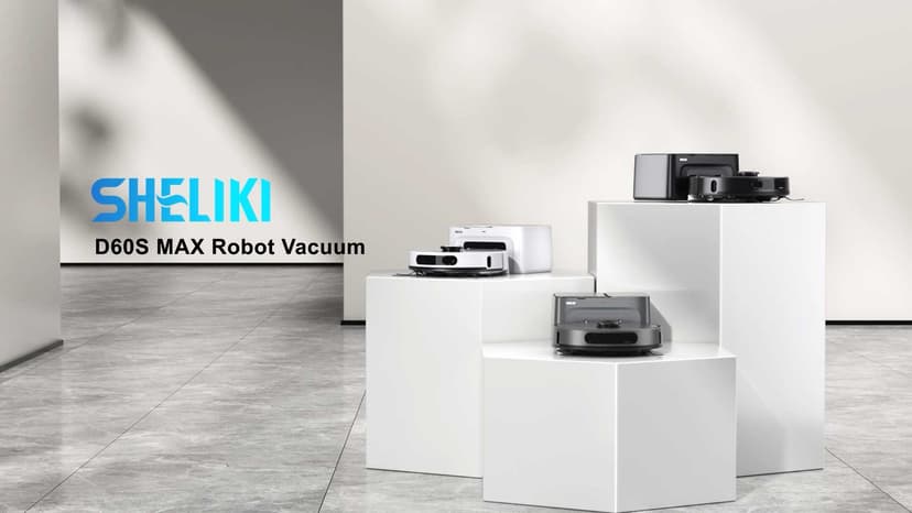 Robot Vacuum and Mop Combo, 3-in-1 Robotic Vacuums Cleaner with 70-Day Self-Emptying Base, LiDAR Navigation Smart Mapping & Strong 6000Pa Suction, for Pet Hair, Hard Floor, Carpet