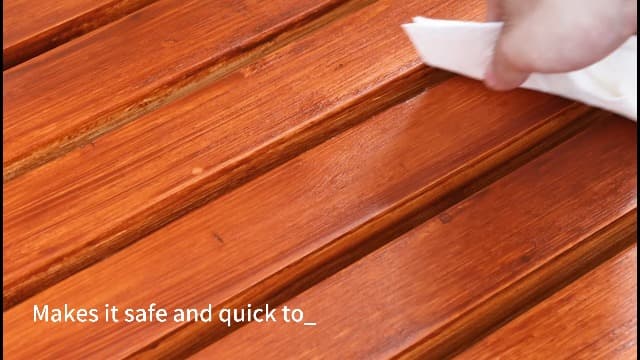 Wood Stain, 16 Oz Water Based Wood Stain and Sealer in One - No Priming, No Top Coat Required, Fast Drying|Low Odor|Non-Toxic, Perfect for Indoor and Outdoor Furniture (Teak with Tools)