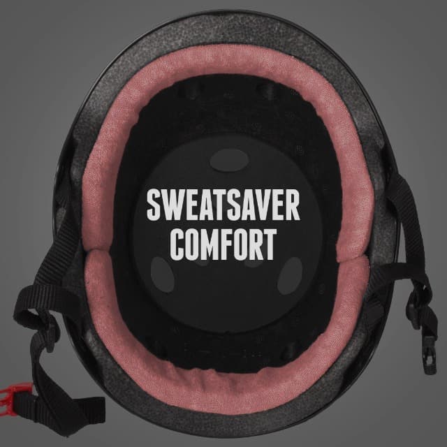 Triple Eight Certified Sweatsaver Helmet for Skateboarding, BMX, Roller Derby, Roller Skating, Inline Skating, Scooter and Bike