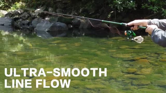 Ghosthorn Fishing Rod and Reel Combo Graphite Telescoping Fishing Pole Portable Travel Kit with Carrier Bag for Freshwater Saltwater