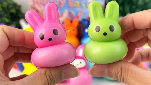 30Pcs Bunny Slow Rising Squishy Toys,Bulk Stress Relief Fidget Toy Squeeze Bunny for Kids,Treasure Chest Prizes, Classroom Prizes for Boys Girls B0FSKHRB4G