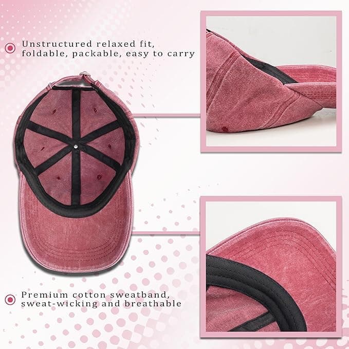 60th Birthday Gifts for Men Women 1965 Hats Vintage 60 Year Old Embroidered Baseball Cap