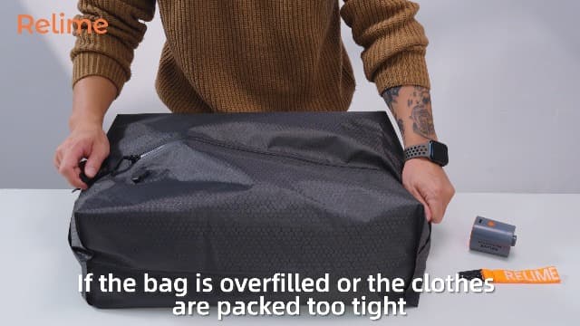 Classic Series Vacuum Bags for Travel Luggage with Wireless Pump, Compression Bags for Carry On Suitcases and Backpack, Vacuum Seal Packing cube for Cloth Packing (2PC + PUMP)