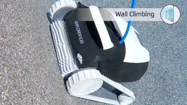 Dolphin (2026 Model) Explorer E20 Automatic Robotic Pool Vacuum Cleaner, Wall Climbing, Active Scrubber Brush