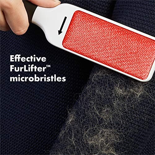 OXO Good Grips Furlifter Pet Garment Brush Hair Remover for Clothing, White, Garment Brush