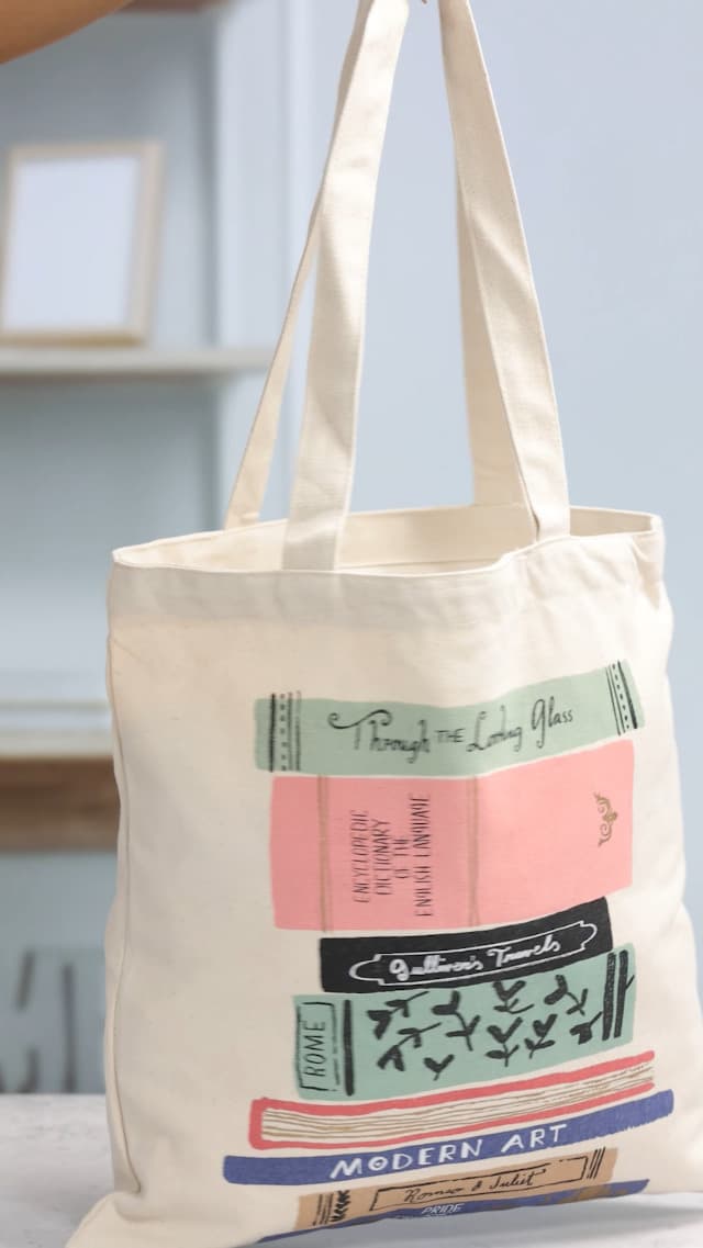 kate spade new york Canvas Tote Bag with Interior Pocket