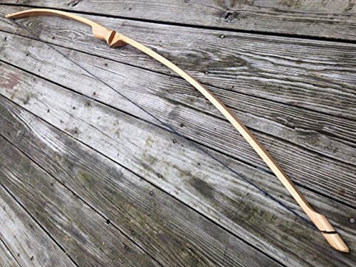 71" Competition or Hunting Bow - Hickory Longbow - Custom Wood Archery