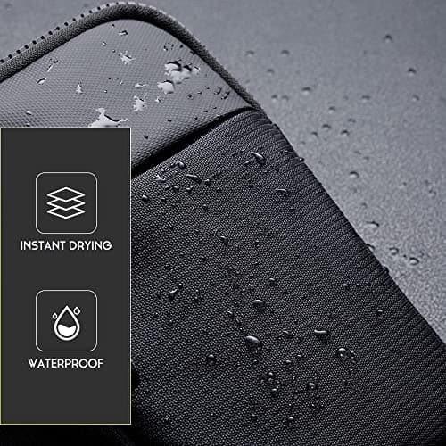 simptech Mini Crossbody Sling Bag Chest Bag Dual Pocket Water Resistant Fanny Pack Running Phone Holder for Men Women Workout Travelling