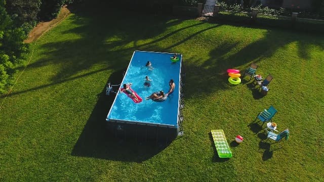 Intex 26363EH Ultra XTR Deluxe Rectangular Above Ground Swimming Pool Set: 24ft x 12ft x 52in – Includes 2100 GPH Sand Filter Pump – Easy Assembly