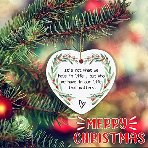 Friendship Ornaments - Christmas & Birthday Gifts for Women - Home Decor