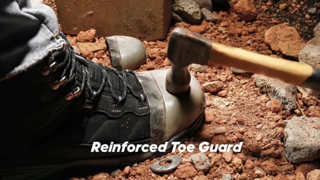 NORTIV 8 Waterproof Steel Toe Boots for Men Slip Resistant Safety Industrial Boots Paladin-Steel