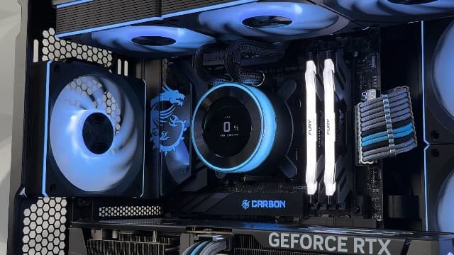 Lian Li V100 ATX Mid-Tower PC Case, 4 x 120mm ARGB PWM Fans Pre-Installed, LED RGB Strip, Display Platform with Tempered Glass, Support 420mm GPUs, 360mm Radiator, Optimized Airflow - Black (V100RX)