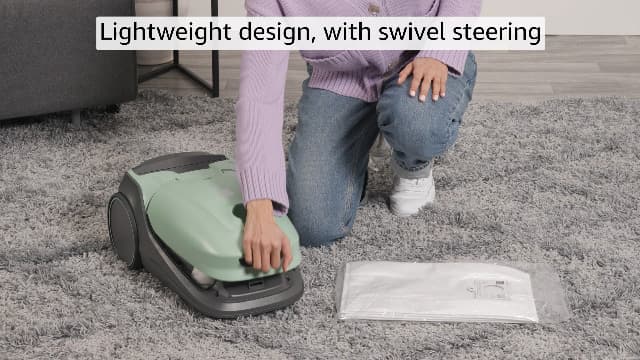 Kenmore BC2005 Pet Friendly Lightweight Bagged Canister Vacuum Cleaner with Extended Telescoping Wand, HEPA Filter, Retractable Cord, and 2 Cleaning Tools