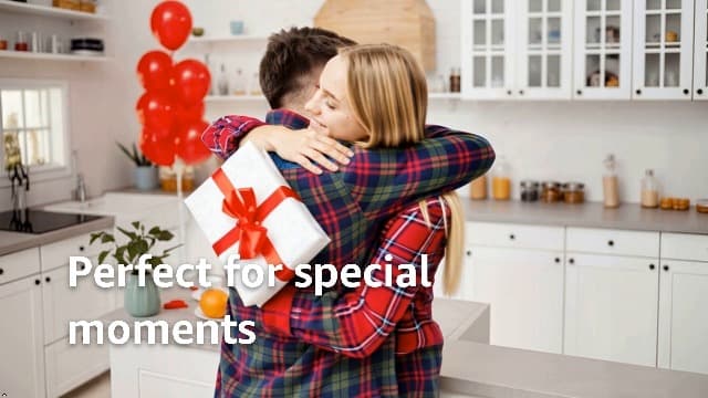 Gifts for Girlfriend, Birthday Anniversary Cute Presents for Women GF, I love you Romantic Gift Paperweights 3.9" x 3.9" Acrylic Heart Plaque, Christmas Gift for Her