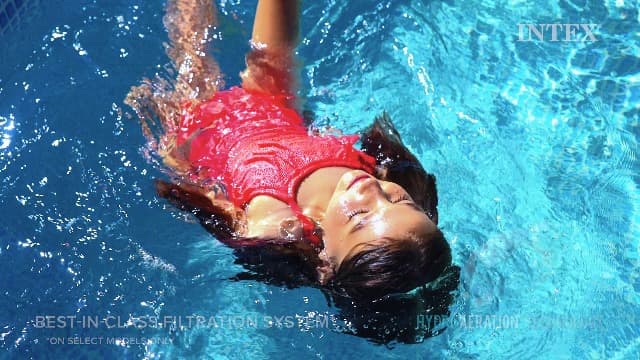 INTEX 28211EH Metal Frame Above Ground Swimming Pool Set: 12ft x 30in – Includes 530 GPH Cartridge Filter Pump – Puncture-Resistant Material – Rust Resistant – 1718 Gallon Capacity