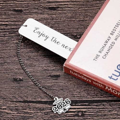Class of 2026 Senior Bookmarks Gifts for Him Her Inspirational Grad Students Gifts for High Middle Medical Nurse School Graduation Gift for Him Her Dorm Room Essentials for Teens Back to School B0BKZQ814B