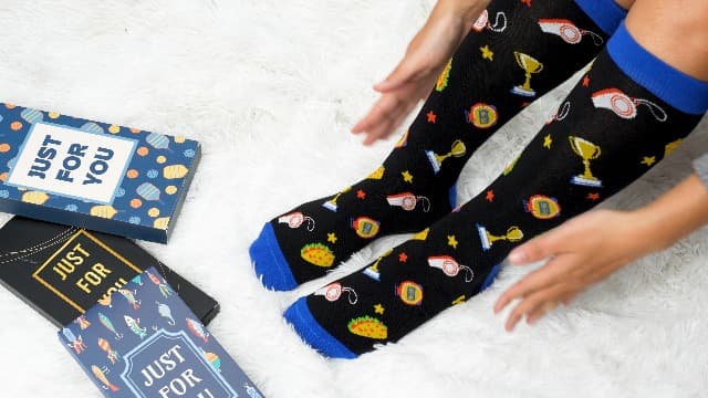 ZAGKOO Gifts for Teachers, Nurses, Bosses, Coaches - Funny Novelty Socks for Men, Women - Christmas, Thank You Gift Ideas