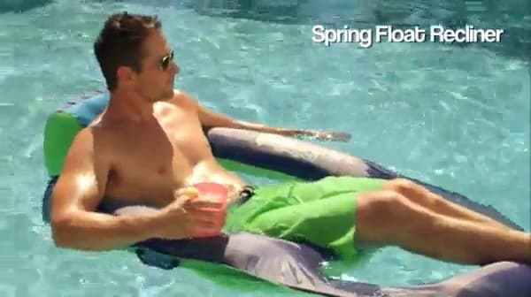 SwimWays Paddle Paws Spring Float Dog Raft, Small (0-65 lbs.)