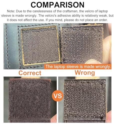 Masa Kawa Leather Slim Briefcase for Men 16” Laptop Shoulder Messenger Computer Bag Business Travel Work Attache Case