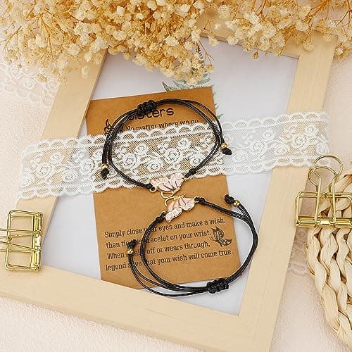 Sisters Gifts from Sister Birthday Graduation Christmas Valentines Galentines Gifts Friendship Matching Bracelets
