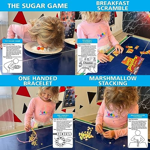 Funwares Home Edition, 218 Minute of Fun Games - Minute to Win It Family Party & Travel for Kids & Adults, 2-12 Players! Play with Everyday Household Items.