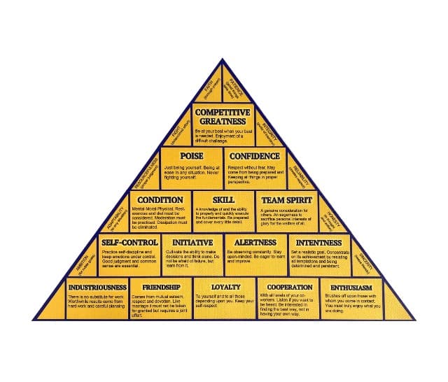 flinelife Wood Basketball Coaching Principles Framed Wall Art Decor, 12x10, Success Wall Art Decor - Perfect for Fans