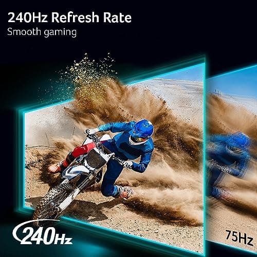 Acer Nitro 27" WQHD 2560 x 1440 PC Gaming IPS AMD FreeSync Premium | Up to 240Hz Refresh | Up to 0.5ms | DisplayHDR 400 | sRGB 99% | 1 x Display Port 1.4 & 2 x HDMI 2.1 | XV272U W2bmiiprx