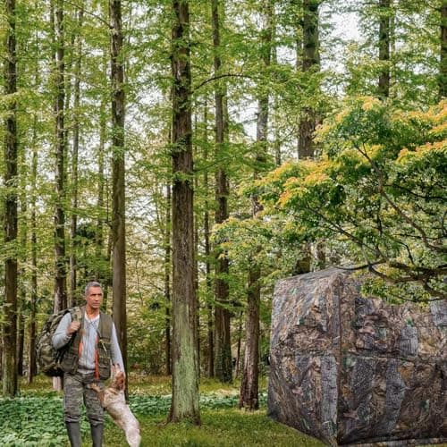 FUNHORUN Hunting Blind 270/360 Degree See Through Ground Blind with Carrying Bag, 2/3/4 Person Pop Up Camouflage Tent Portable Concealed Shelter