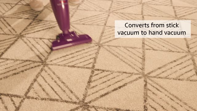 Bissell 20334 Featherweight Stick Vacuum Lightweight Bagless Vacuum, Purple