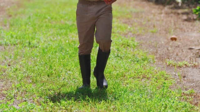 HISEA Men's Steel Toe Rain Boots PVC Rubber Boots, Waterproof Garden Fishing Outdoor Work Boots, Durable Slip Resistant Knee Boots for Agriculture and Industrial Working