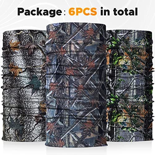 JOEYOUNG Headwear, Bandana, Neck Gaiter Head Wrap Headband Balaclava Magic Scarf