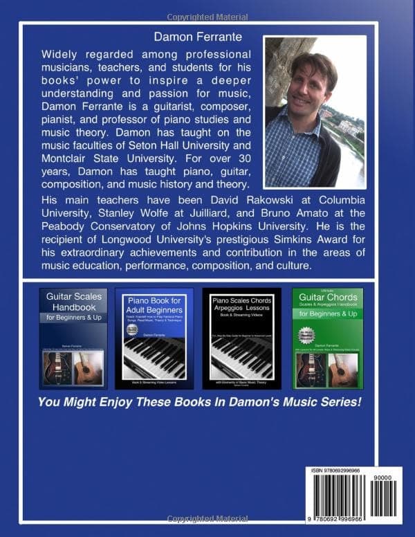 Guitar Book for Adult Beginners: Teach Yourself How to Play Famous Guitar Songs, Guitar Chords, Music Theory & Technique (Book & Streaming Video Lessons)