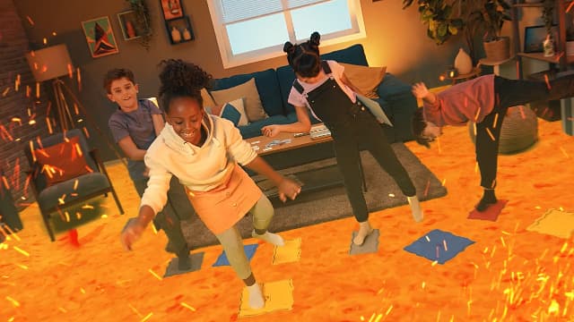 The Original The Floor is Lava! Game by Endless Games - Interactive Game For Kids And Adults - Promotes Physical Activity - Indoor And Outdoor Safe
