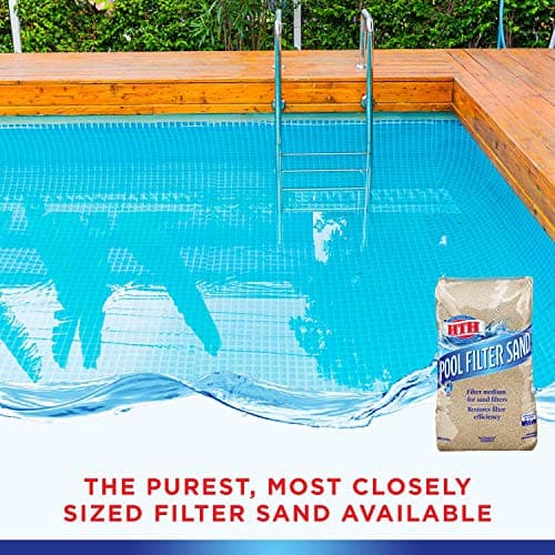 HTH 67079 Pool Filter Sand Cleaner and Clarifier, 50 lbs